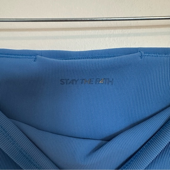 CALIA Women's Essential Rib Leggings - Cobalt Blue XL - Picture 4 of 13